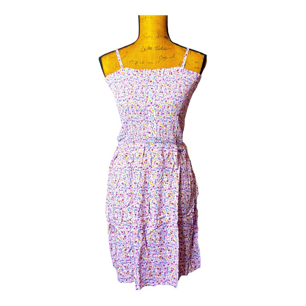 Art Class floral dress (purple sky multi colored) Girl’s size XXL (18) | zz1